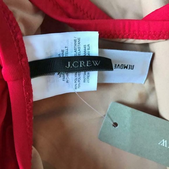 J.Crew $110 Scoopback One-Piece Swimsuit J4114 - Picture 3 of 3